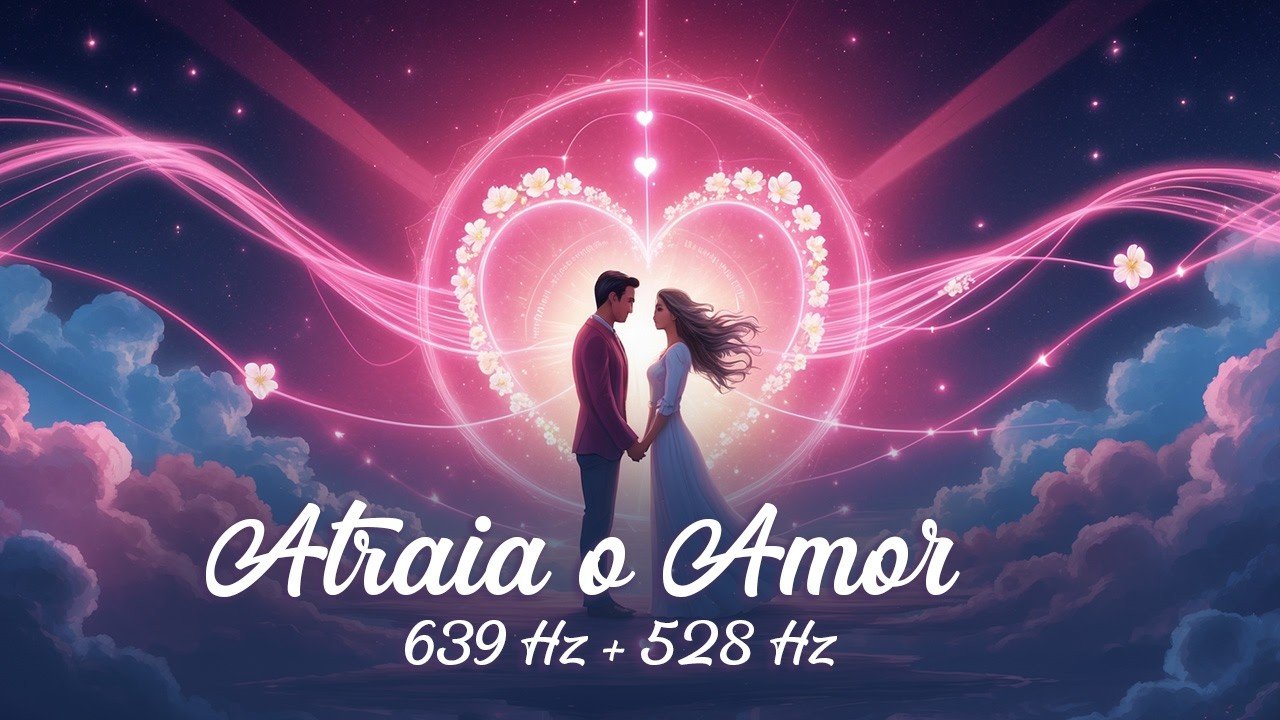 🔥 Frequência do Amor 639 Hz & 528 Hz | Atraia, Blinde e Harmonize Relacionamentos 💖✨