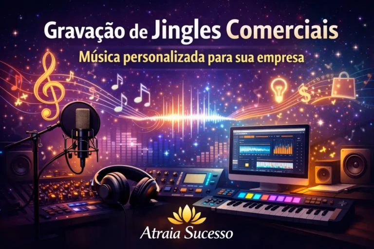 gravação de jingles comerciais