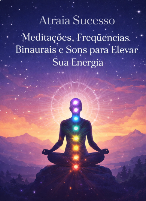 Atraia Sucesso: Meditações, Frequências Binaurais e Sons para Elevar Sua Energia