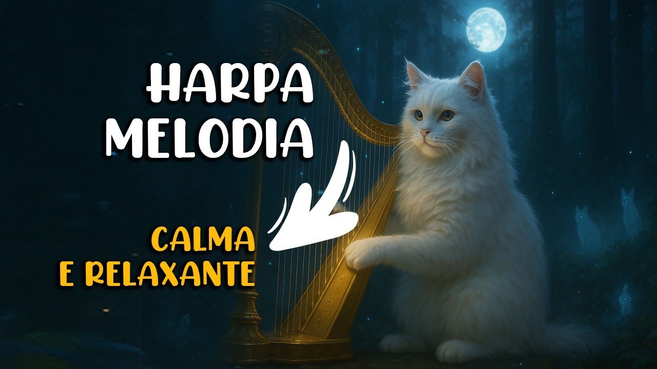 Música de Harpa para Meditação e Relaxamento (Sons Calmos para Dormir Tranquilo)