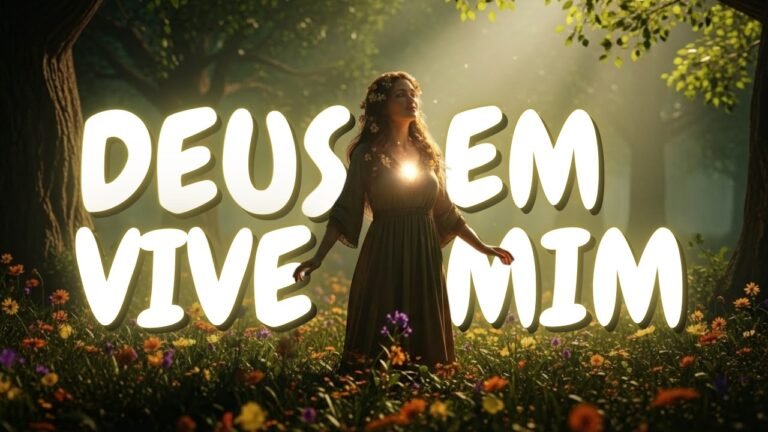 DEUS VIVE EM MIM | Mantra Suave para Sentir a Presença Divina