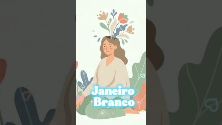 JANEIRO BRANCO | Você Não Está Sozinho ✨🌟