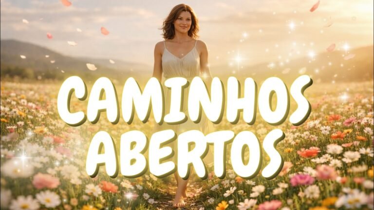 OUÇA SEMPRE - SEUS CAMINHOS ESTÃO SE ABRINDO AGORA