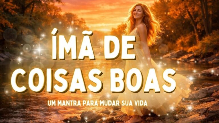 ESSE MANTRA NÃO APARECEU POR ACASSO! Ímã de Coisas Boas ✨ | Mantra da Prosperidade