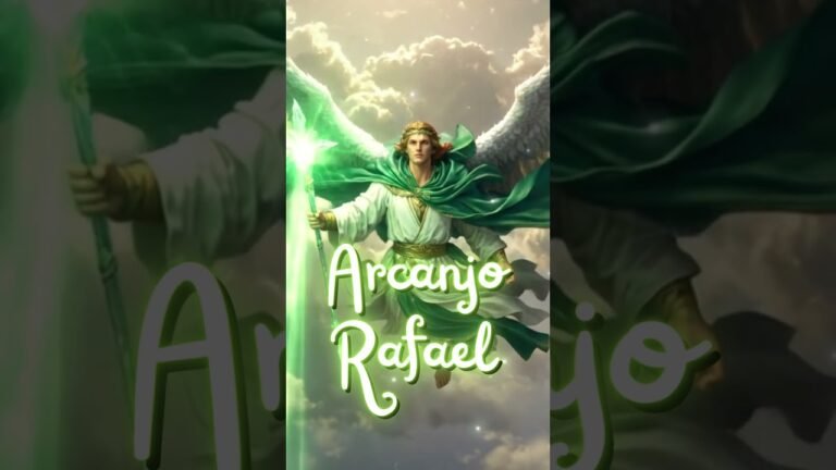 OUÇA DIARIAMENTE 💫 Arcanjo Rafael – Raio Verde da Cura Divina